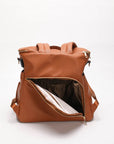 - Luxury Vegan Leather Diaper Bag - Multifunctional and Stylish Baby Stork Diaper Wet Bags