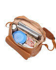 - Luxury Vegan Leather Diaper Bag - Quilted Design with large capacity and accessories. Baby Stork Diaper Wet Bags