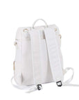 - Luxury Vegan Leather Diaper Bag - Quilted Design with large capacity and accessories. Baby Stork Diaper Wet Bags
