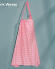 Pink Wave - Maternity Nursing Breastfeeding Privacy Cover - Stylish & Practical Baby Stork Nursing & Feeding