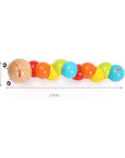 - Montessori Wooden Caterpillar Toy - Early Learning for Toddlers Baby Stork Baby & Kids > Toys