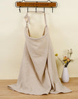 - Muslin Cotton Nursing Cover - Breathable Breastfeeding Apron Baby Stork Nursing & Feeding