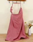 - Muslin Cotton Nursing Cover - Breathable Breastfeeding Apron Baby Stork Nursing & Feeding