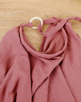 - Muslin Cotton Nursing Cover - Breathable Breastfeeding Apron Baby Stork Nursing & Feeding