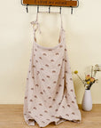 - Muslin Cotton Nursing Cover - Breathable Breastfeeding Apron Baby Stork Nursing & Feeding