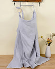 gray blue - Muslin Cotton Nursing Cover - Breathable Breastfeeding Apron Baby Stork Nursing & Feeding