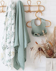 - Muslin Swaddle - Leaf Storkke Swaddling & Receiving Blankets