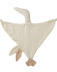 Soft White - Organic Cotton Goose Comforter - Soothing Sleep Companion Baby Stork Baby Toys & Activity Equipment