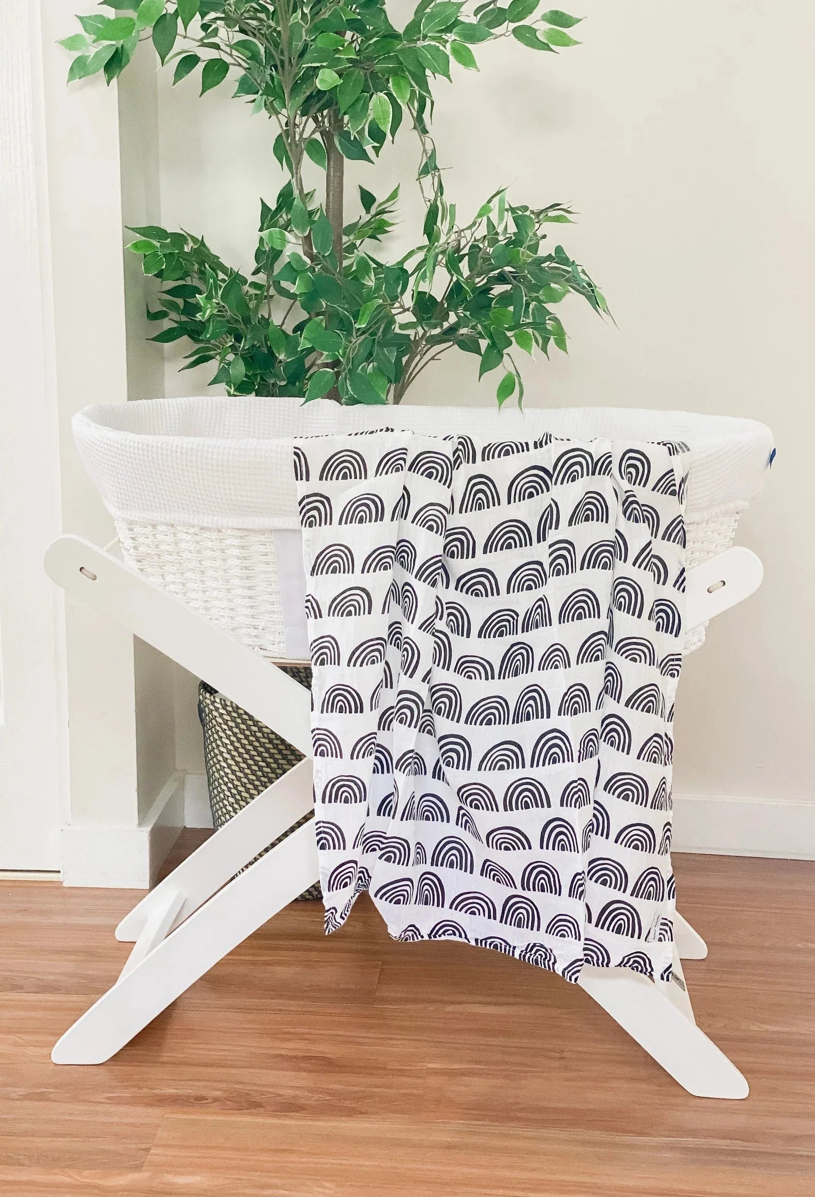 - Organic Cotton Swaddle - Rainbow Storkke Swaddling & Receiving Blankets