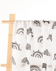 - Organic Cotton Swaddle - Rainbow Style 2 Baby Stork Swaddling & Receiving Blankets