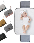 - Portable Multifunctional Waterproof Baby Changing Pad Baby Stork Diaper Wet Bags