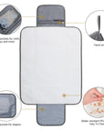 - Portable Multifunctional Waterproof Baby Changing Pad Baby Stork Diaper Wet Bags