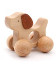 Dog - Push Along Wooden Toys Storkke Push & Pull Toys