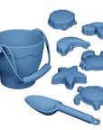 Sea Blue - Silicone Beach Buckets - Multiple Colours Storkke Beach & Sand Toys