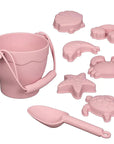 Light Pink - Silicone Beach Buckets - Multiple Colours Storkke Beach & Sand Toys