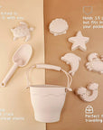 - Silicone Beach Buckets - Multiple Colours Storkke Beach & Sand Toys