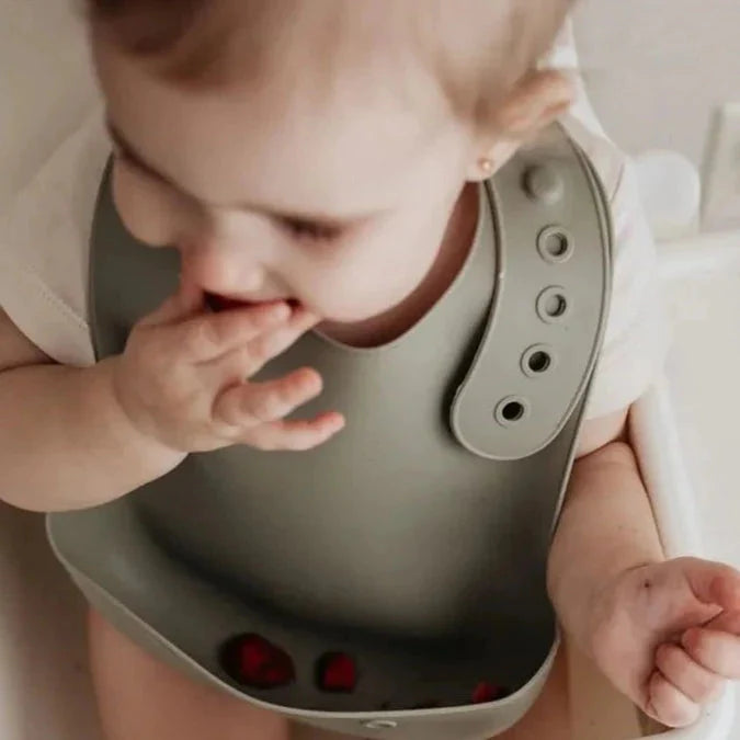 - Silicone Catch-All Bib – BPA-Free Adjustable Baby Feeding Bib | Baby Stork Storkke Bibs