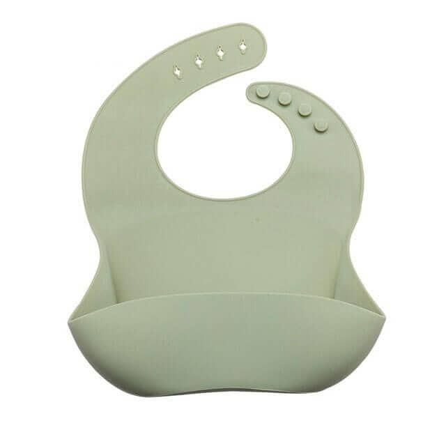 - Silicone Catch-All Bib – BPA-Free Adjustable Baby Feeding Bib | Baby Stork Storkke Bibs