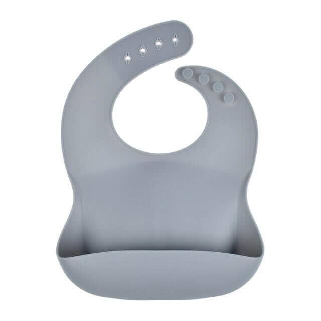 - Silicone Catch-All Bib – BPA-Free Adjustable Baby Feeding Bib | Baby Stork Storkke Bibs