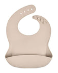 Almond Ivory - Silicone Bibs - Multiple Colours Storkke Bibs