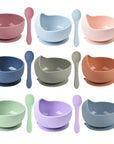 - Silicone Bowl & Spoon - Multiple Colours Storkke Baby & Toddler Food