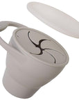 Grey - Silicone Snack Cups - Multiple Colours Storkke Baby & Toddler Food