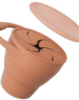Terracotta - Silicone Snack Cups - Multiple Colours Storkke Baby & Toddler Food