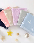 - Soft Knit Anchor Blanket Storkke Swaddling & Receiving Blankets