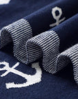 - Soft Knit Anchor Blanket Storkke Swaddling & Receiving Blankets