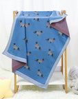 - Soft Knit Dachshund Baby Blanket - Available in 6 Colours Storkke Swaddling & Receiving Blankets