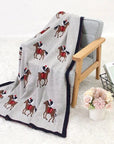 - Soft Knit Polo Horse Blanket Storkke Swaddling & Receiving Blankets