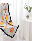 - Soft Knit Lion Blanket Baby Stork Swaddling & Receiving Blankets
