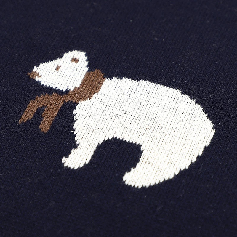 - Soft Knit Polar Bear Blanket Baby Stork Swaddling & Receiving Blankets