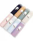 - Soft Knit Polar Bear Blanket Baby Stork Swaddling & Receiving Blankets