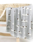 - Soft Knit Sheep Blanket Storkke Swaddling & Receiving Blankets