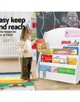 - Tower of Tales: 5-Tier Kids’ Bookshelf for a World of Reading in Wood in White Keezi Baby & Kids > Kid's Furniture