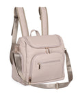 - Vegan Leather Nappy Backpack - Compact and Stylish Baby Bag Baby Stork Diaper Wet Bags
