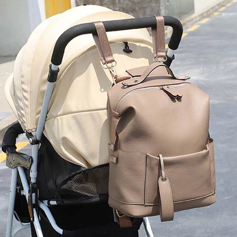 - Vegan Leather Nappy Backpack: Style Meets Sustainability Baby Stork Diaper Wet Bags