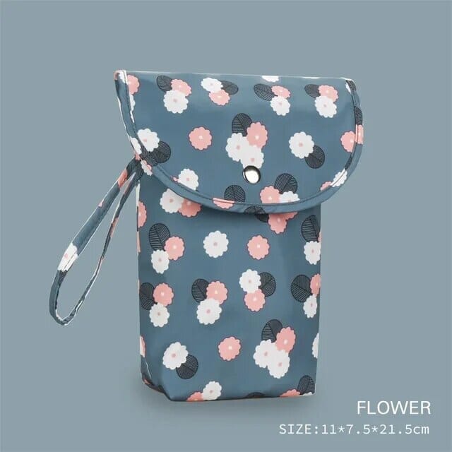 Flower - Waterproof Reusable Nappy Bag - Multiple Colours Storkke Diaper Wet Bags