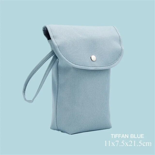 Blue - Waterproof Reusable Nappy Bag - Multiple Colours Storkke Diaper Wet Bags