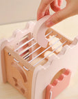 - Wooden Princess Castle Busy Cube Baby Stork Baby Toys & Activity Equipment