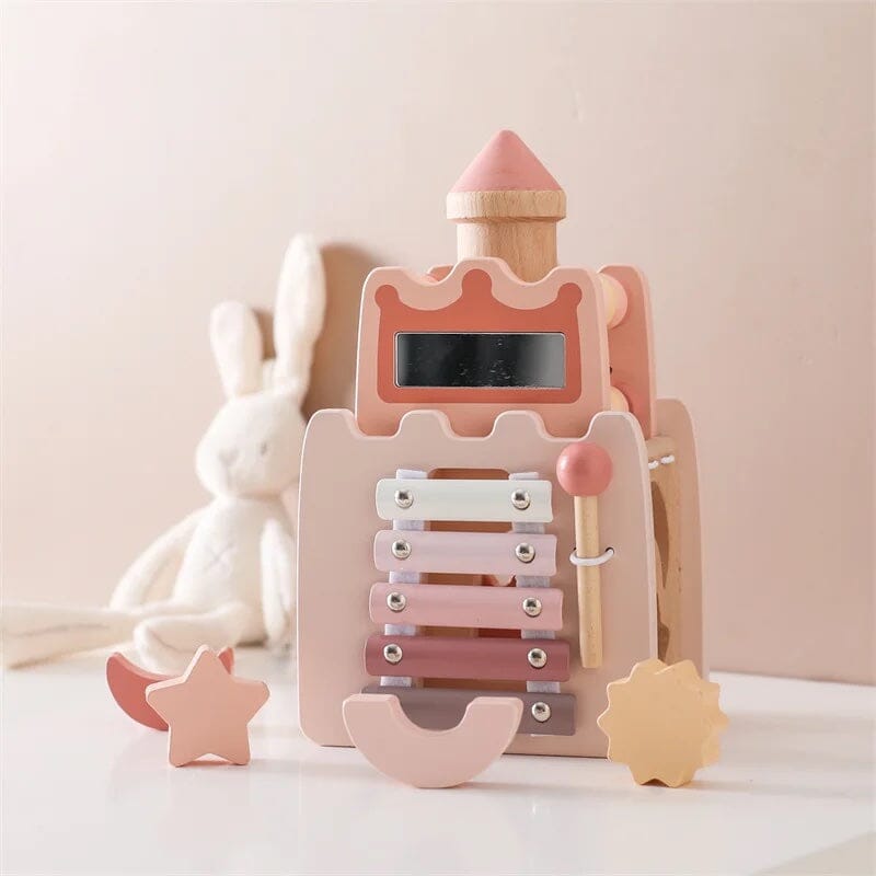 - Wooden Princess Castle Busy Cube Baby Stork Baby Toys & Activity Equipment