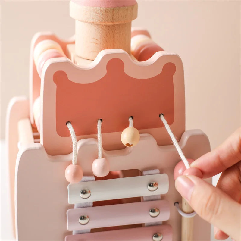- Wooden Princess Castle Busy Cube Baby Stork Baby Toys & Activity Equipment