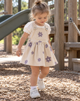 Floral Corduroy Baby & Toddler Pinafore Dress