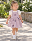 Floral Corduroy Baby & Toddler Pinafore Dress