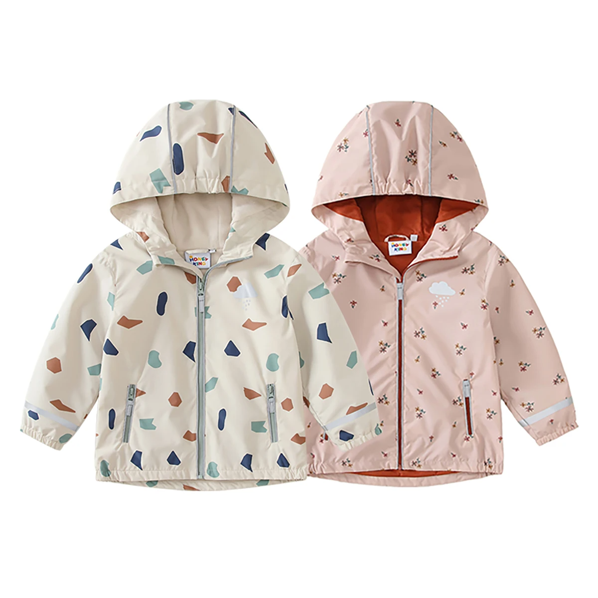 - Waterproof Fleece Lined Hooded Jacket Baby Stork