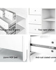 - Baby Changing Table & Diaper Station with Drawers | Nursery Storage Cabinet Keezi Baby & Kids > Kid's Furniture > Changing Tables