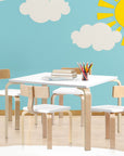 - 5PCS Kids Table and Chairs Set | Activity Toy Play Desk Keezi Baby & Kids > Baby & Kid's Toys > Pretend Play
