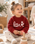 - Love Knit Baby & Toddler Sweater Baby Stork