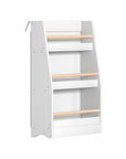 - 3-Tier Kids Bookshelf – Book & Toy Organiser with Protective Rods Keezi Baby & Kids > Kid's Furniture > Kid's Bookcases & Shelves